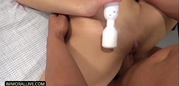  MERRY XXX MASS! EXTRA SMALL 18-YEAR-OLD LUCY DOLL HAS MULTIPLE ORGASMS WITH SANTA CLAUS